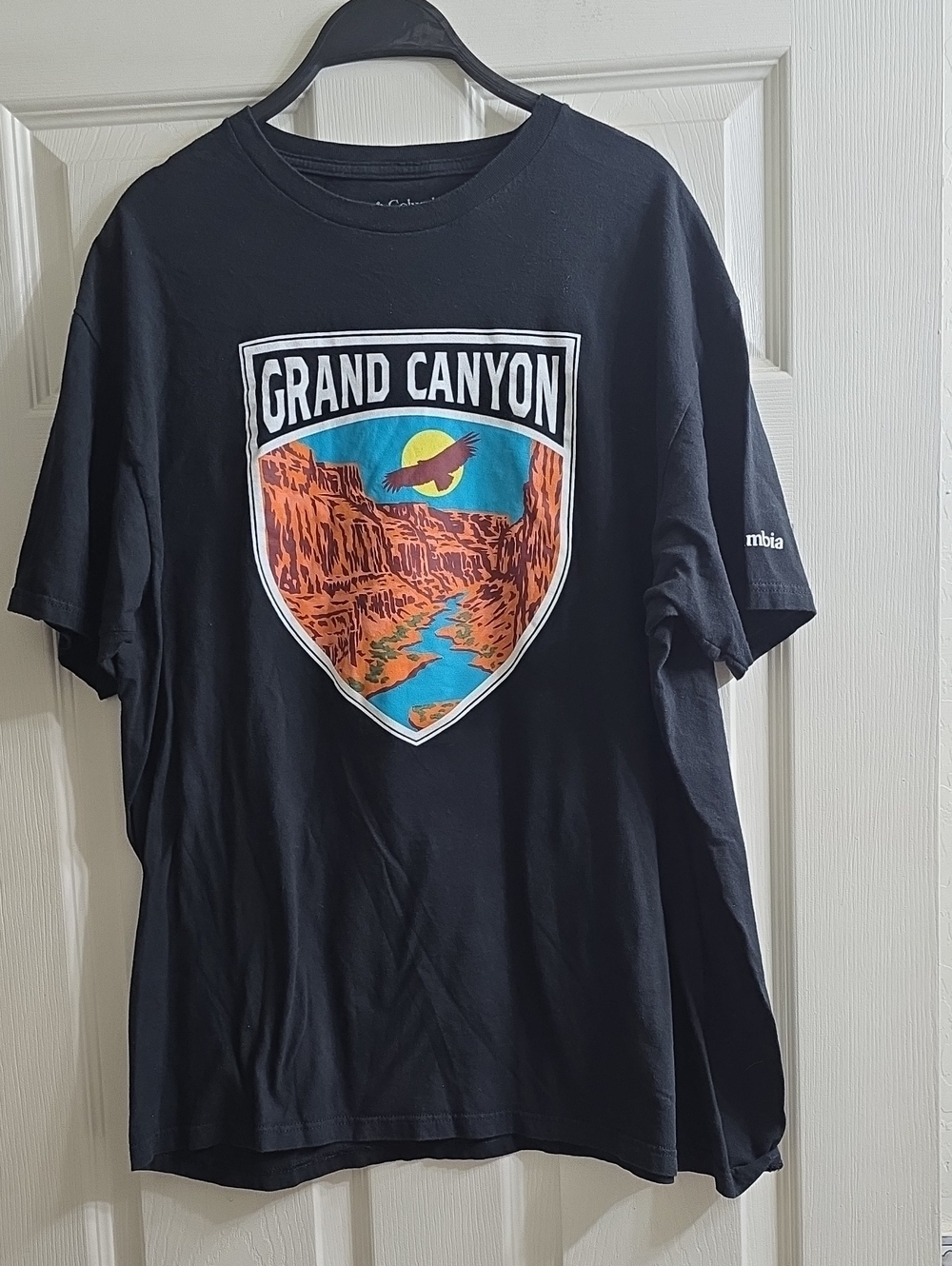 Columbia Sportswear Mens Black National Park Grahic Tshirt